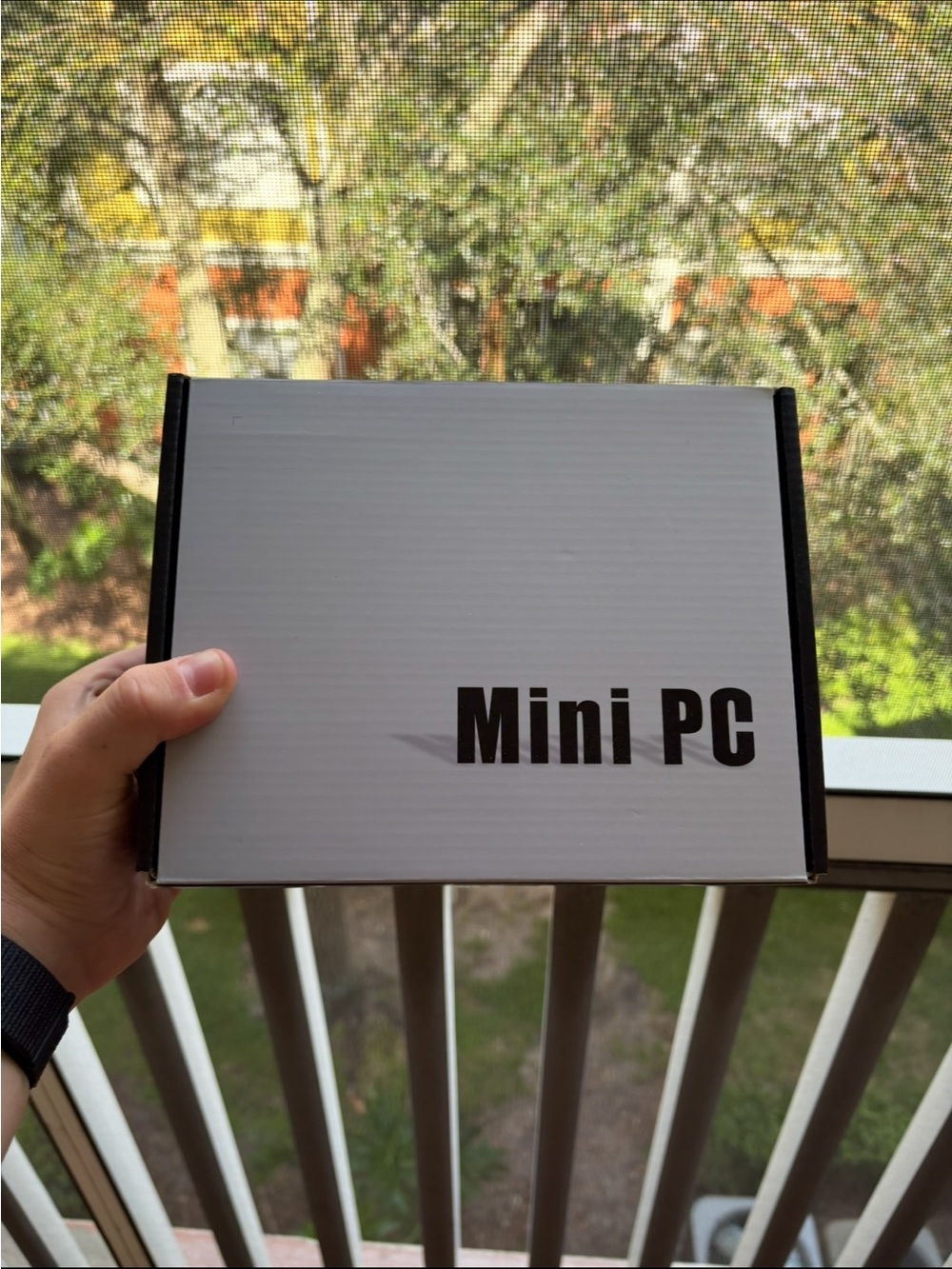 Mini PC Compact White & Black Miniature Desktop - Unopened Condition